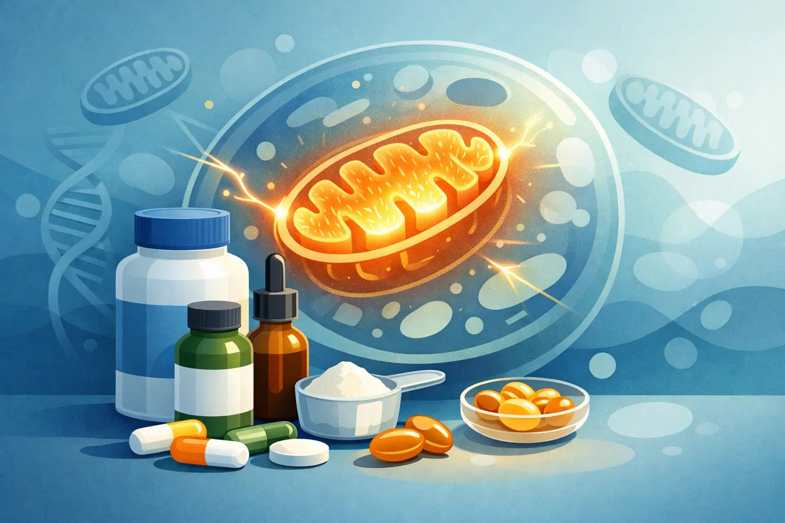 Die besten Supplements für Zellenergie