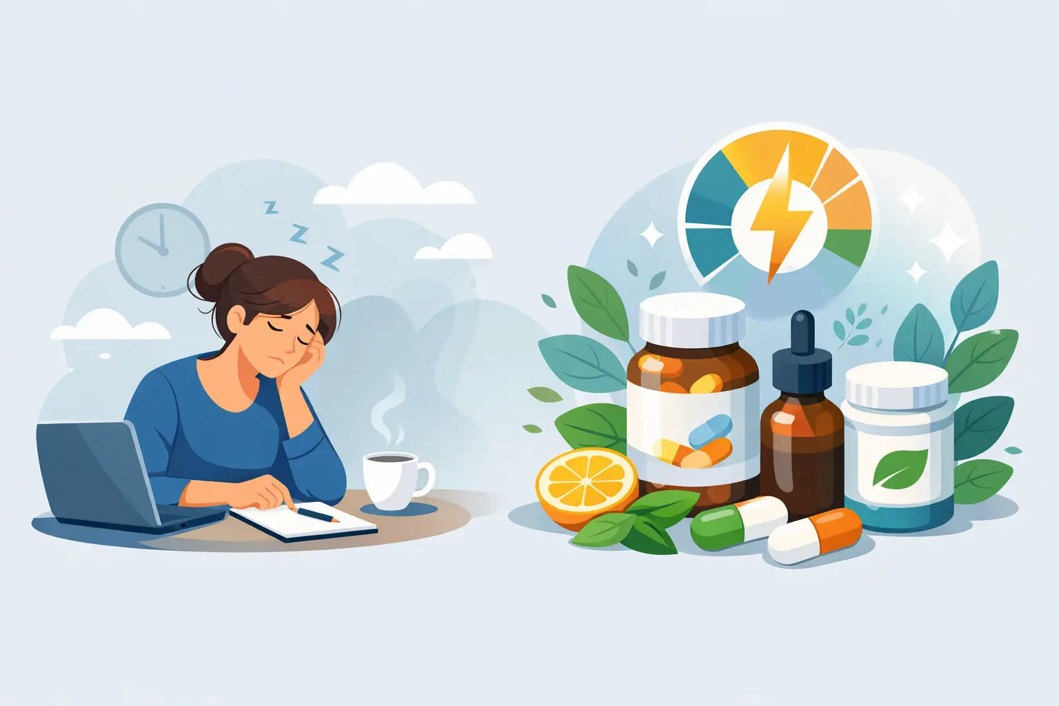 Welches Supplement bei Erschöpfung hilft?