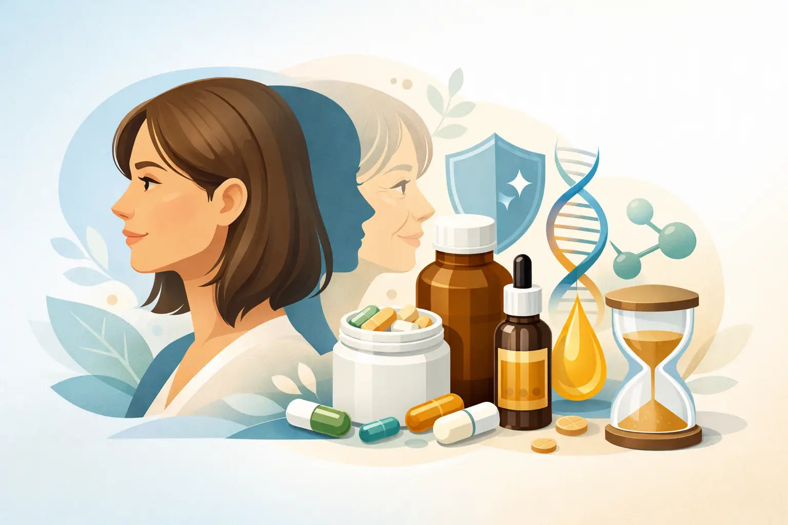 Anti Aging Supplement ab 40: Was wirkt?