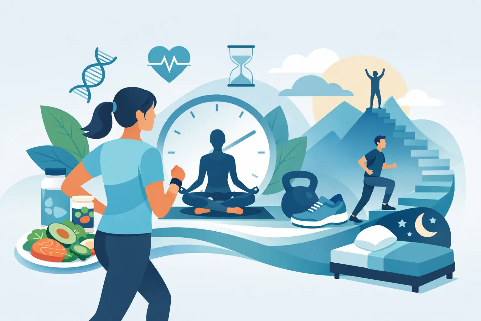 Wie eine Longevity Routine starten